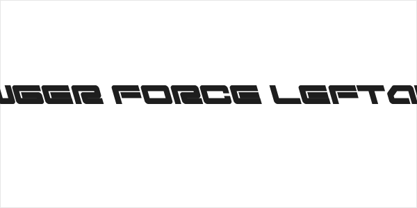 Ranger Force Leftalic Logo
