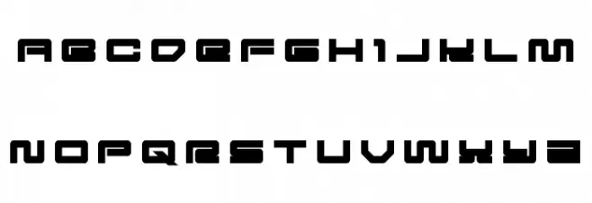 Ranger Force Title Schriftart Groß