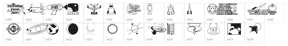Ranger Ray's Rocketeers JL Character Map