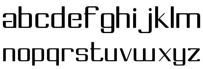 Ranger Regular Font LOWERCASE