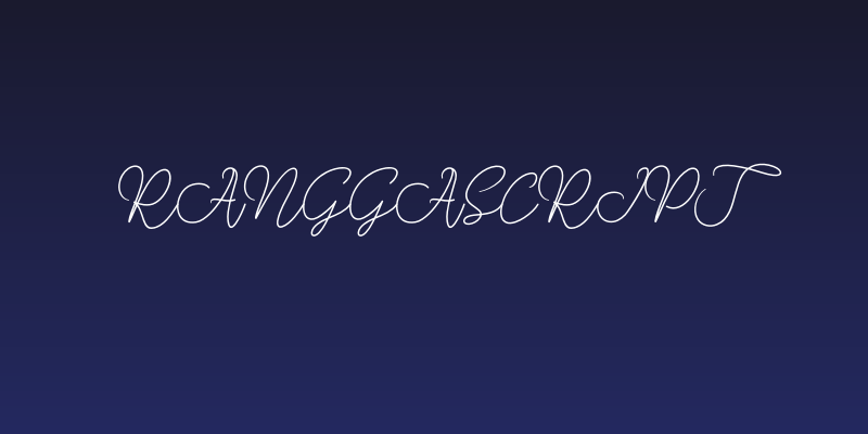 RanggaScript Social Header