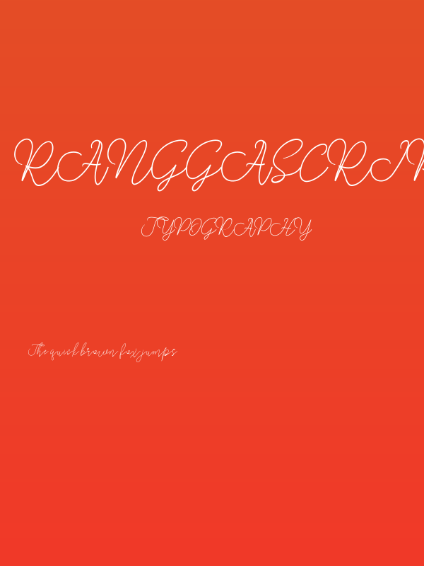 RanggaScript Poster