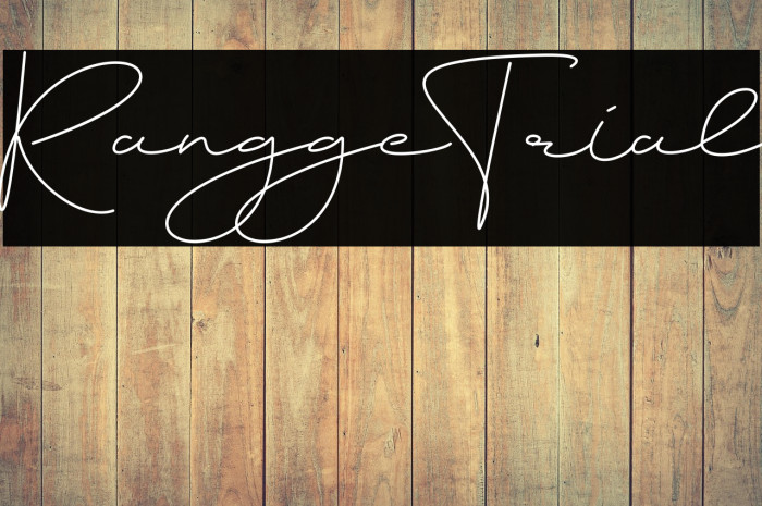 Rangge Trial Example 1