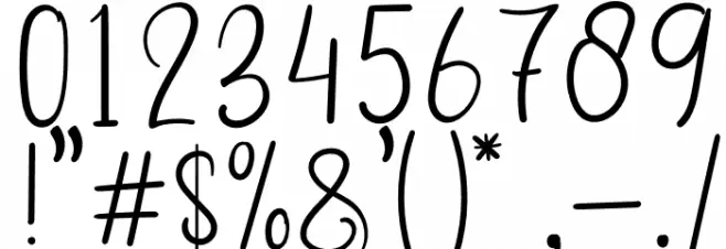 Rangkuti Font OTHER CHARS