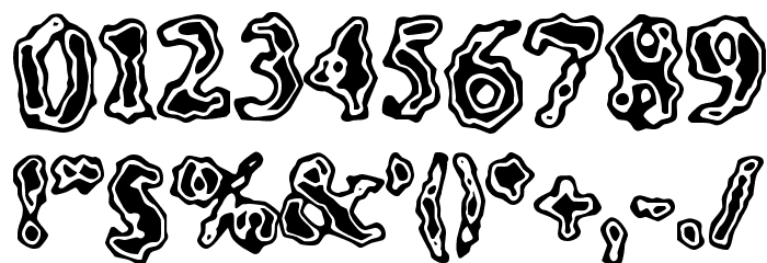 Rangle Font OTHER CHARS