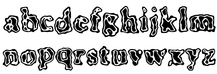 Rangle Font LOWERCASE