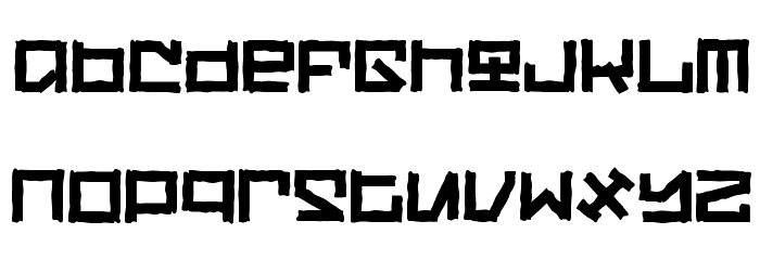 Rangly PERSONAL USE ONLY Font LOWERCASE