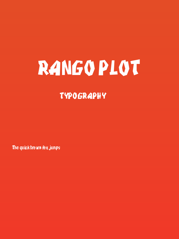 Rango Plot Poster
