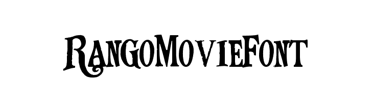 RangoMovieFont फ़ॉन्ट