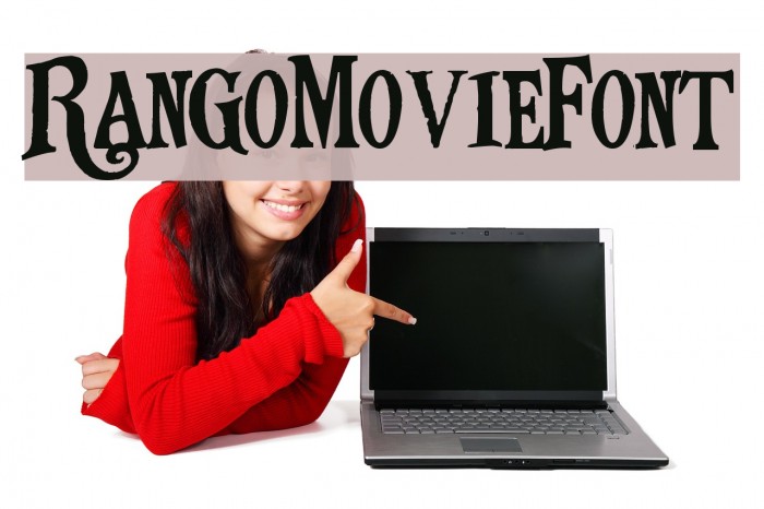 RangoMovieFont Font examples