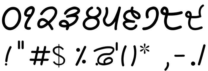 Rangsaaz gurmukhi cursive Font OTHER CHARS