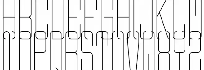 Rangy Шрифта ВЕРХНИЙ