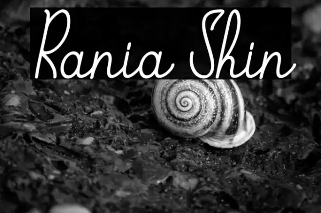 Rania Shin Caratteri examples