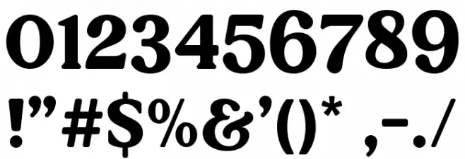 Ranille Normal-Regular Font OTHER CHARS