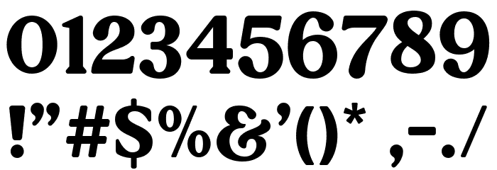 Ranille Normal-Regular Font OTHER CHARS