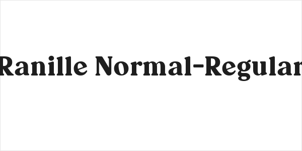 Ranille Normal-Regular Logo