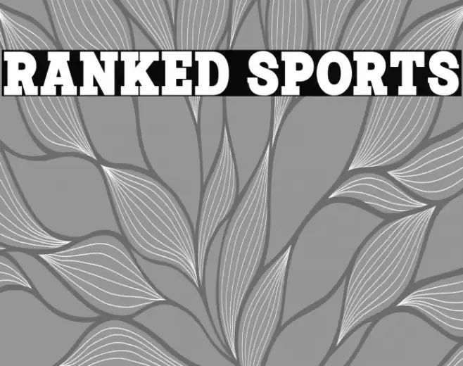 Ranked Sports Font examples