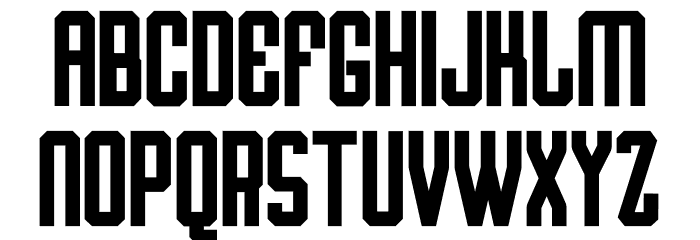 Rankerton Font LOWERCASE