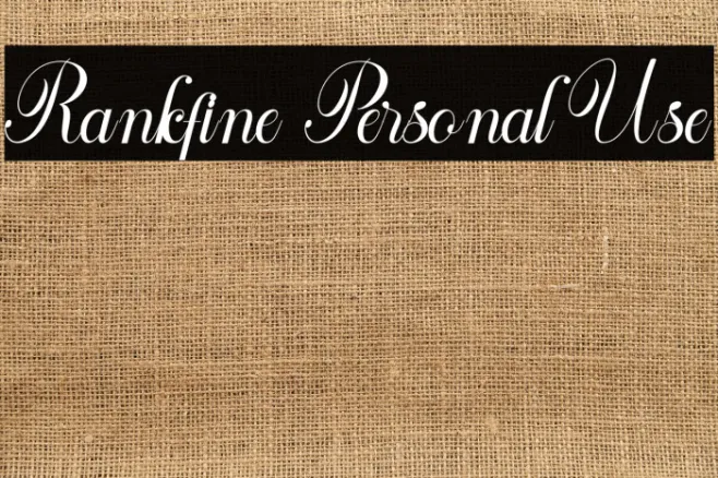 Rankfine Personal Use Example 2