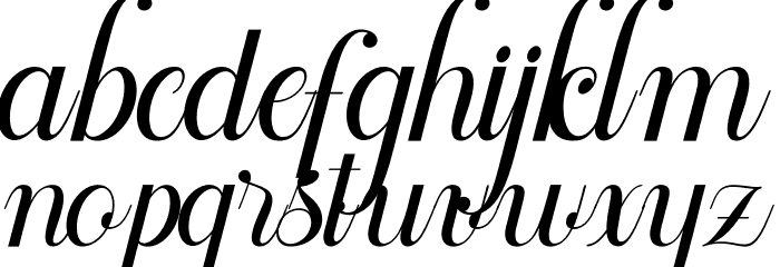 Rankfine Personal Use Font LOWERCASE