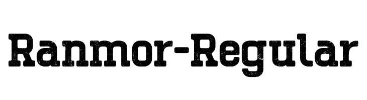 Ranmor-Regular  baixar fontes gratis