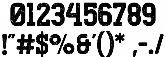 Ranmor-Regular Caratteri ALTRI CARATTERI