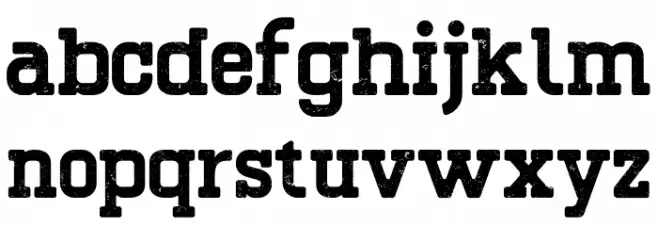 Ranmor-Regular Font LOWERCASE