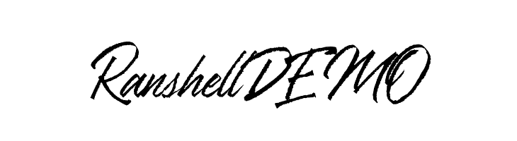 RanshellDEMO  नि: शुल्क फ़ॉन्ट्स डाउनलोड