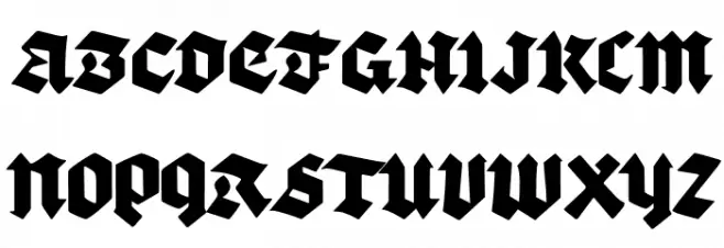 Ransite Medieval PERSONAL USE Regular 字体 大写