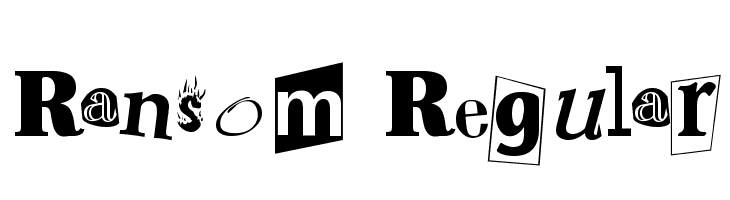 Ransom Regular  Frei Schriftart Herunterladen