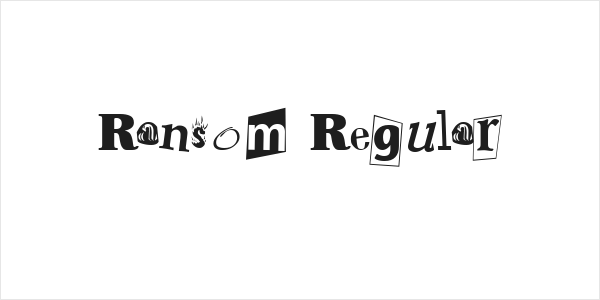 Ransom Regular Logo