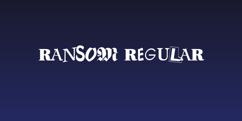 Ransom Regular Social Header