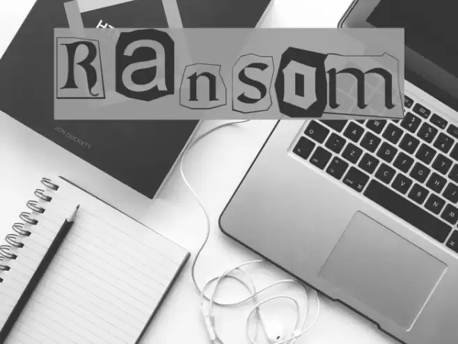 Ransom Font examples