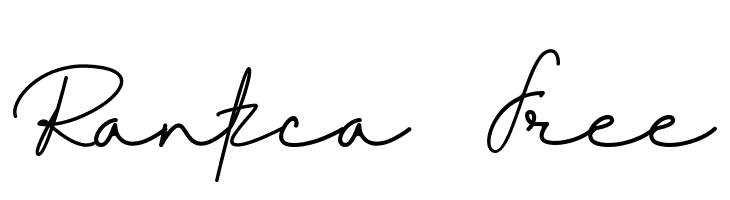 Rantca - Free  Descarca Fonturi Gratis