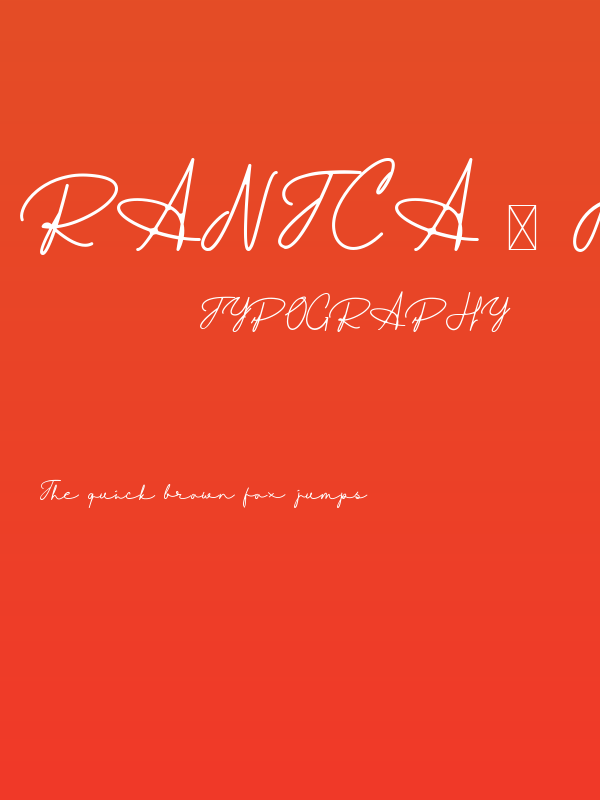 Rantca - Free Poster