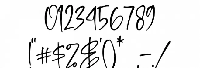 Ranteria Font OTHER CHARS