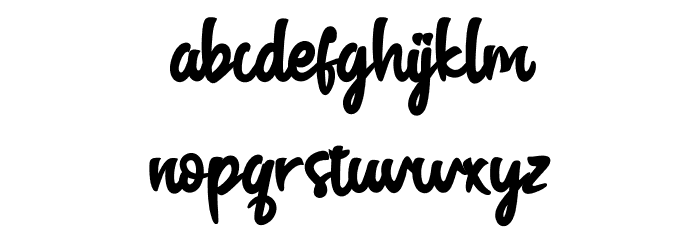 Ranting Personal Use Font LOWERCASE