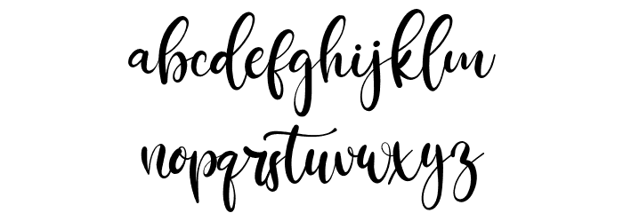 Rantliyer Font LOWERCASE