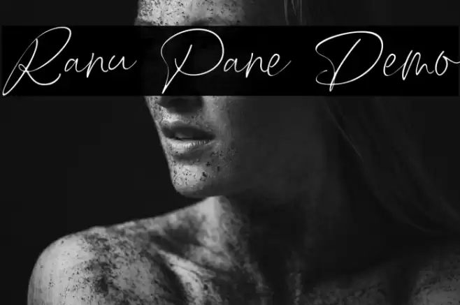 Ranu Pane Demo Font examples
