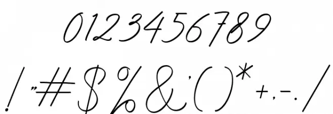 Ranuella Font OTHER CHARS