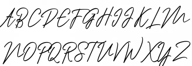 Ranuella Schriftart Groß