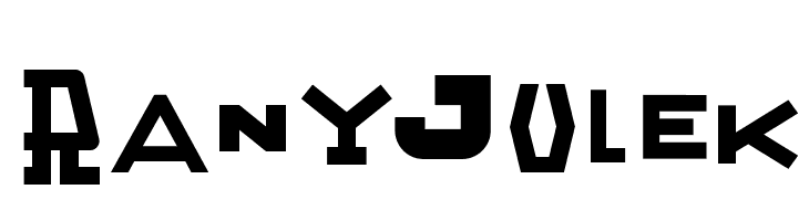 RanyJulek  免费字体下载