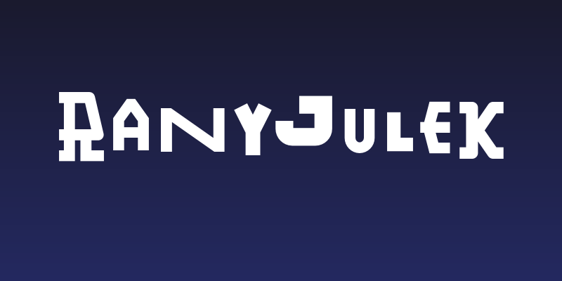 RanyJulek Social Header
