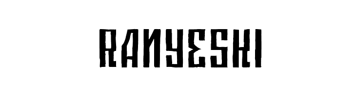 Ranyeski  免费字体下载