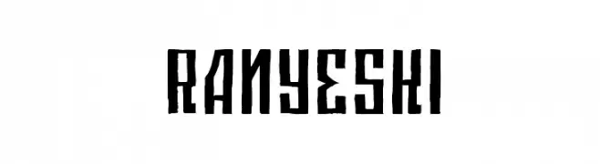 Ranyeski  font caratteri gratis