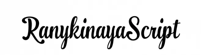 RanykinayaScript  Frei Schriftart Herunterladen