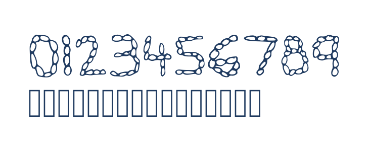 Raock Regular Other Characters