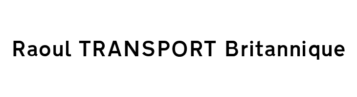 Raoul TRANSPORT Britannique  フリーフォントのダウンロード