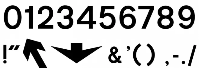 Raoul TRANSPORT Britannique Font OTHER CHARS