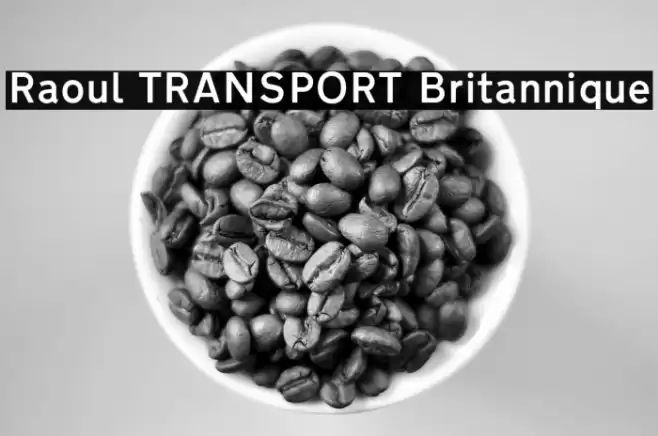 Raoul TRANSPORT Britannique Font examples